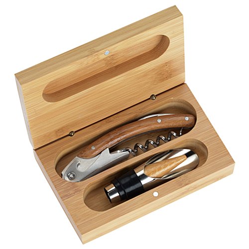 Additional Image 2 - a wooden box with a knife in it