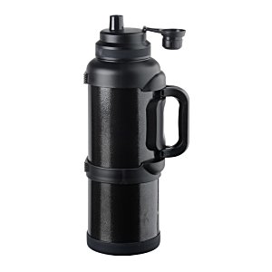 Additional Image 1 - a black water bottle with a handle
