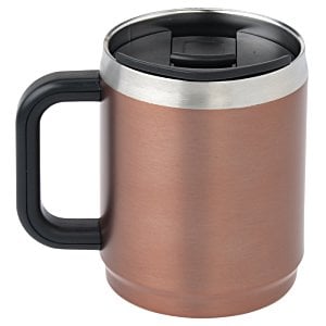 Additional Image 2 - a brown and black coffee mug