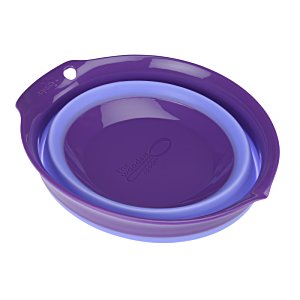 Additional Image 1 - a purple bowl with a blue rim