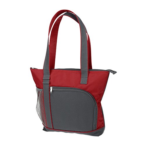 Additional Image 2 - a red and grey bag