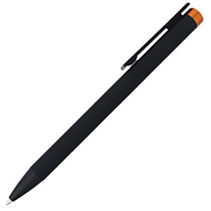 Additional Image 3 - a black pen with orange cap