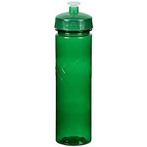 Additional Image 1 - a green water bottle with a white lid