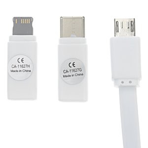 Additional Image 5 - a close up of a white cable