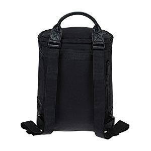 Additional Image 2 - a black backpack with straps