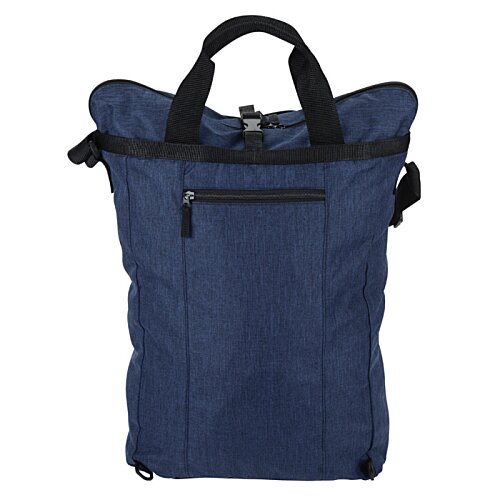 Additional Image 2 - a grey bag with black straps