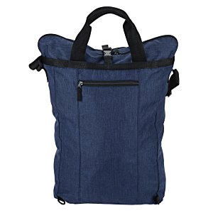 Additional Image 2 - a blue bag with a black handle