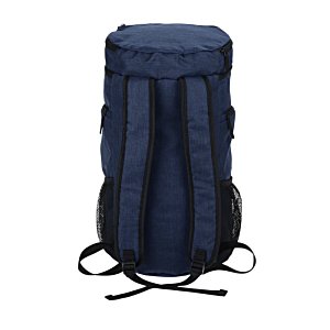 Additional Image 2 - a blue backpack with straps
