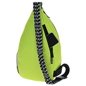 Additional Image 2 - a green bag with a black strap