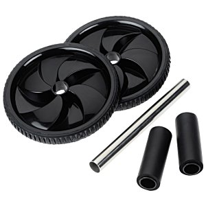 Additional Image 1 - a black circular object with metal rods