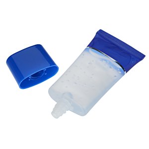 Additional Image 1 - a blue and white tube with a cap