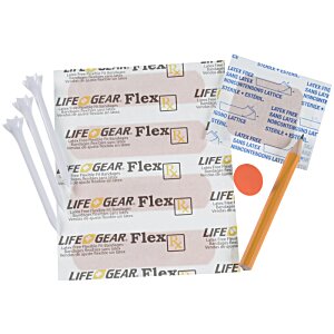 Additional Image 1 - a stack of tickets with a red dot