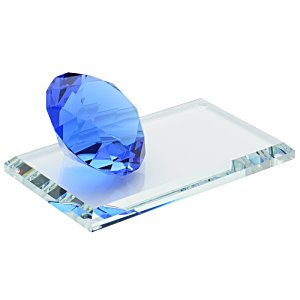 Additional Image 2 - a blue gem on a white surface