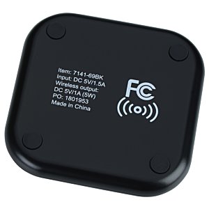 Additional Image 1 - a black square object with white text