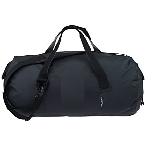 Additional Image 3 - a black duffel bag with a strap