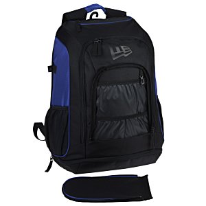 Additional Image 2 - a black and blue backpack