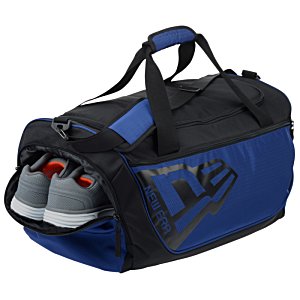 Additional Image 2 - a blue and black duffel bag