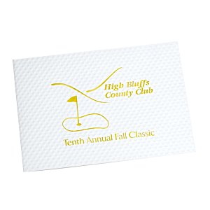Additional Image 1 - a white card with yellow text