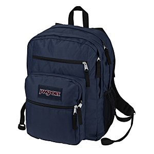 Additional Image 1 - a blue backpack with zippers