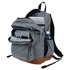 Additional Image 1 - a grey backpack with a black strap