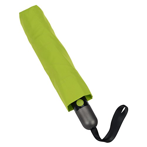 Additional Image 2 - a green umbrella with a black strap