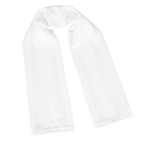 Additional Image 2 - a white scarf on a white background
