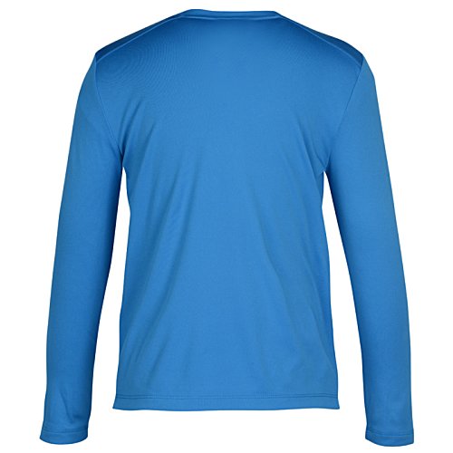 Additional Image 1 - a blue long sleeved shirt