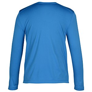 Additional Image 1 - a blue long sleeved shirt