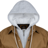 View Image 3 of 5 of Dickies Hooded Duck Quilted Shirt Jacket