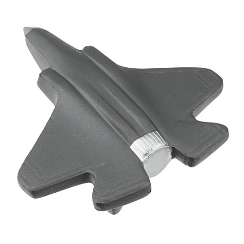 Additional Image 2 - a grey toy airplane on a white background