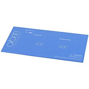 Additional Image 1 - a blue rectangular object on a white background