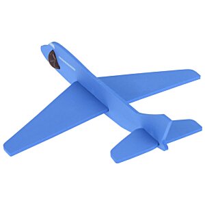Additional Image 3 - a blue toy airplane on a white background