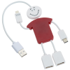 View Image 5 of 6 of TechMate Duo Charging Cable and USB Hub - 24 hr