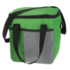 a green and grey bag