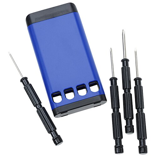 Additional Image 1 - a blue rectangular device with black handles