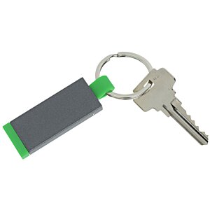 Additional Image 1 - a key chain with a keyring