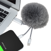 View Image 5 of 5 of Pom Puff Duo Charging Cable