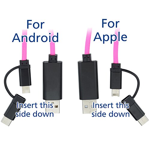 Additional Image 2 - a group of black usb cables