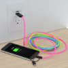 View Image 2 of 3 of Rainbow Duo Charging Cable - 10' - 24 hr