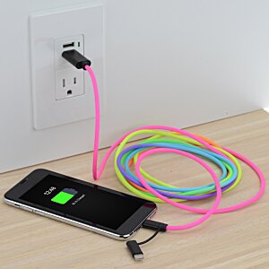 Additional Image 1 - a phone charging a cord
