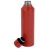 a red thermos with a cap