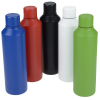 a group of colorful bottles