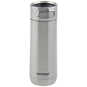 Additional Image 2 - a silver and black water bottle