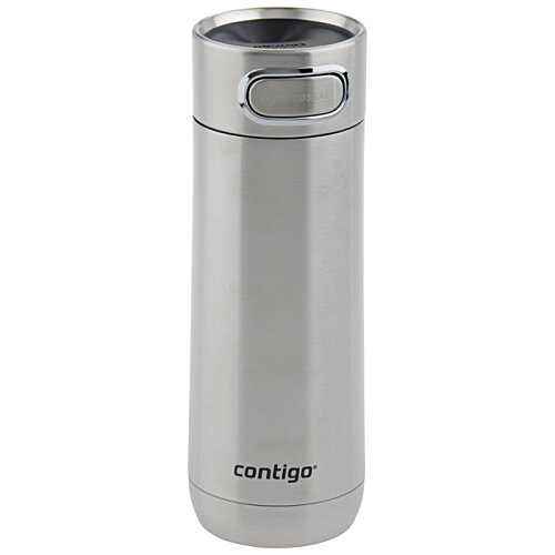 Additional Image 2 - a silver and black water bottle