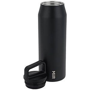 Additional Image 1 - a black thermos with a handle