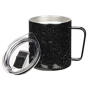 Additional Image 1 - a black mug with a handle