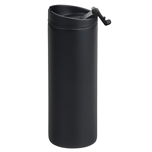 Additional Image 1 - a black cylindrical container with a strap