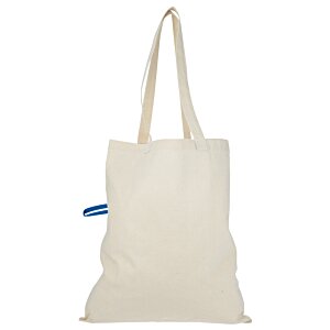 Additional Image 2 - a white bag with a blue handle