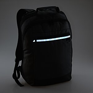 Additional Image 3 - a black backpack with a strap