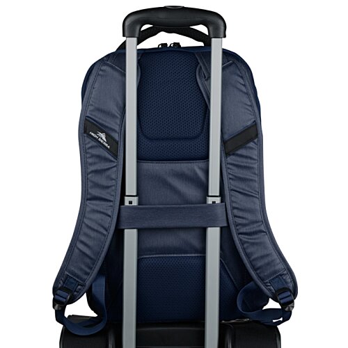 Additional Image 3 - a back of a blue bag